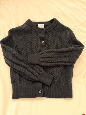 Aritzia Wilfred Black Sweater